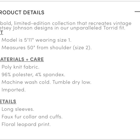 BETSEY JOHNSON/ TORRID AMAZING VELVET COAT Stunning . NWOT SZ 2 = (18-20) - Picture 5 of 6